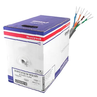 Bobina de Cable de 305 Metros (1000 Pies) UTP Cat5e / Color Gris / UL, CM, Probado a 350 Mhz / Para Aplicaciones de CCTV, Redes de Datos, IP Megapixel, Control RS485 GENESIS 6330-1109/1000