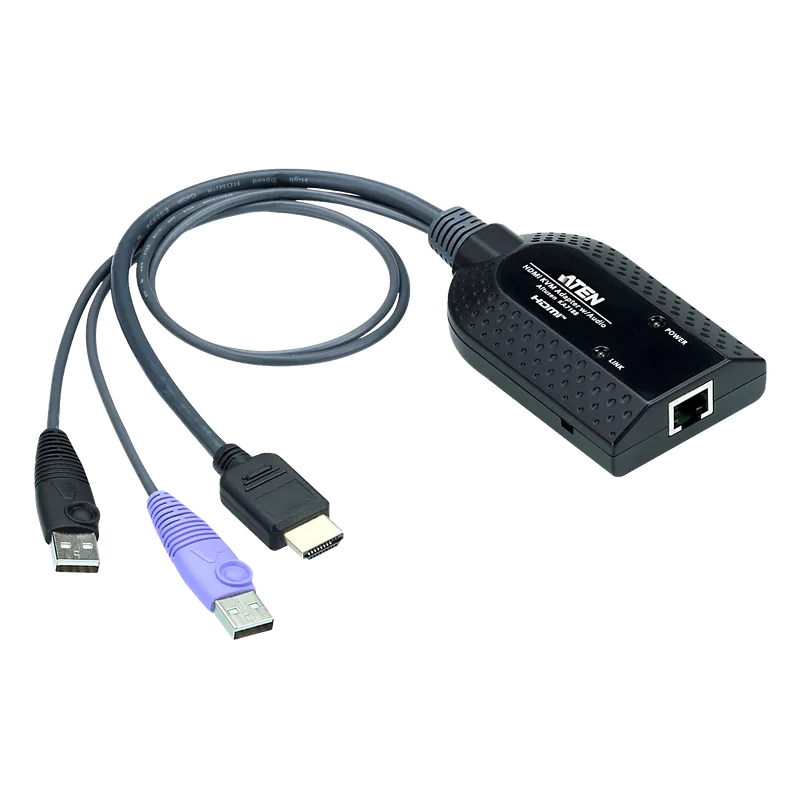 Módulo KVM USB HDMI | Virtual Media | Smart Card | Audio De-Embedder | RJ-45 | 1920x1200 | Compatible con KVM Serie KL, KN ATEN KA7188
