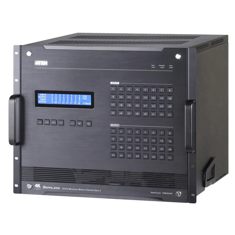 MATRIZ MODULAR DE CONMUTACION 32 X 32 | 2DA GENERACION ATEN VM3250