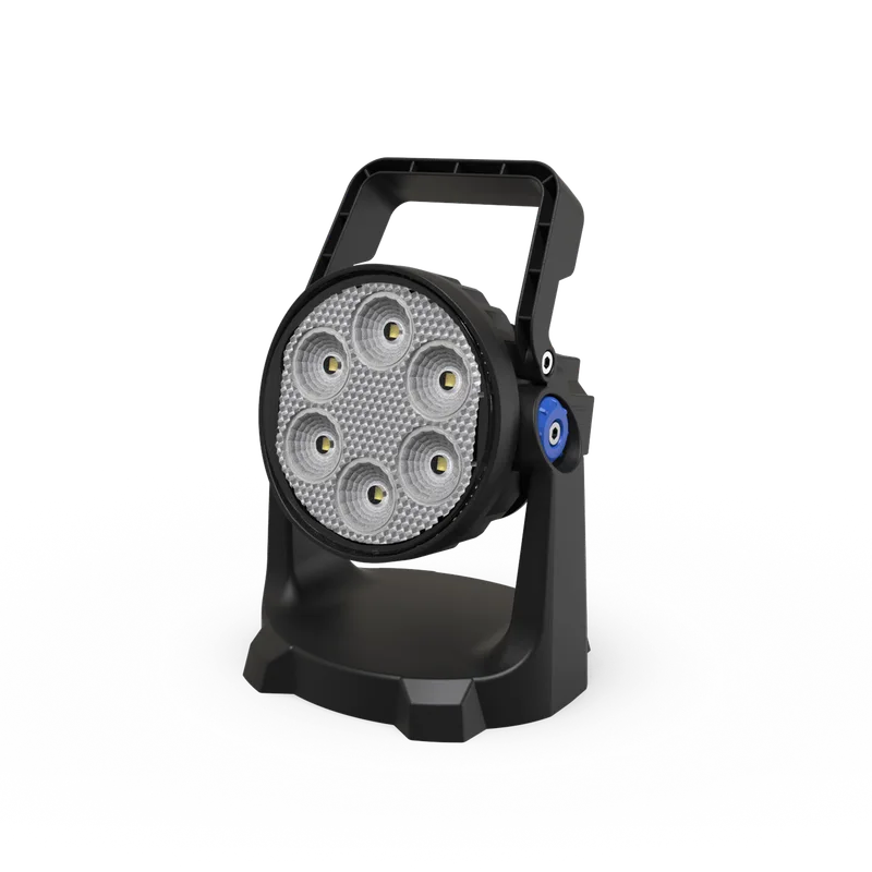 Lámpara de trabajo de mano de 6 LED, con batería recargable y montaje magnético, IP67 ECCO EW2562