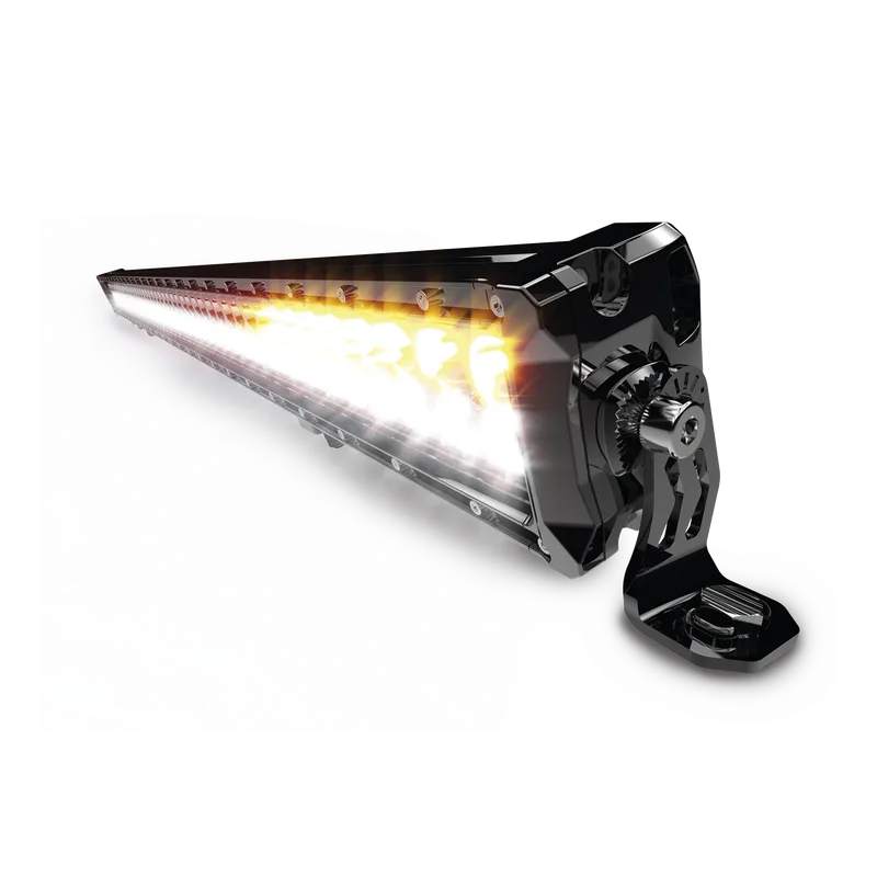Barra de luz LED clara/ ambar, 12-24 Vcc, 12,600 lumenes, IP67 ECCO EW-3420