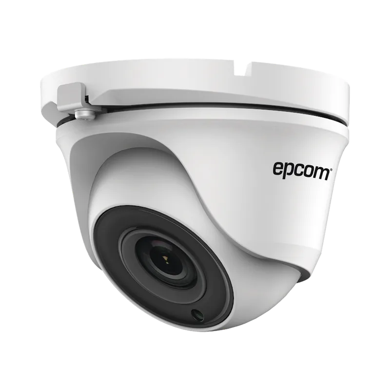 Eyeball TURBOHD 1 Megapixel (720p) / METALICA / Gran Angular 92° / Lente 2.8 mm / IR Inteligente 20 mts / Exterior IP66 / TVI-AHD-CVI-CVBS / dWDR EPCOM LE7-TURBO-G2