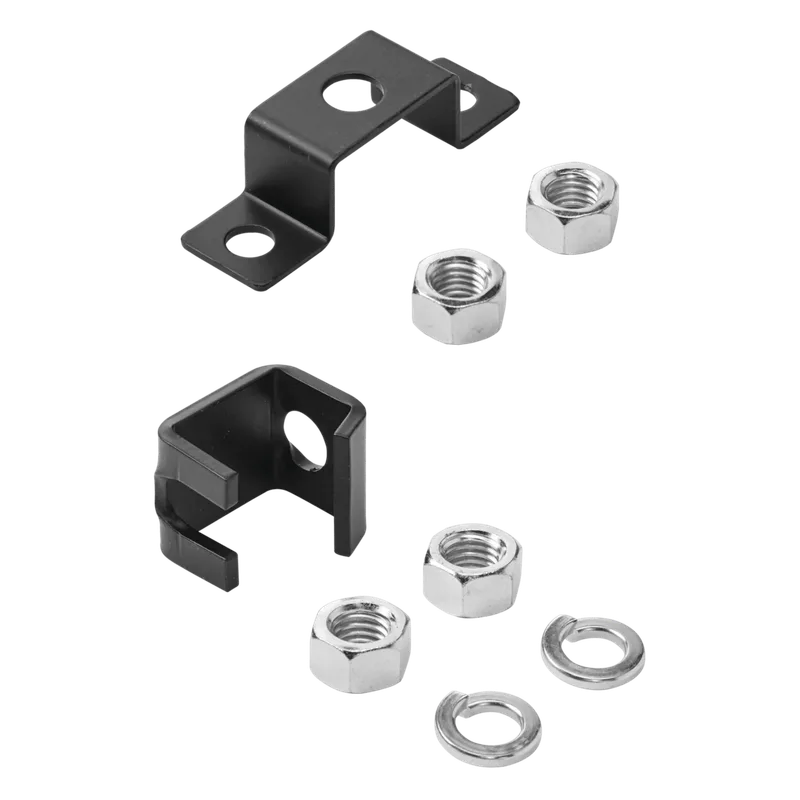 Kit de Soporte a Techo / Para Charola Tipo Escalerilla / Acero Dulce / Acabado Plateado / Varilla 5/8 in (16 mm) HOFFMAN LCK