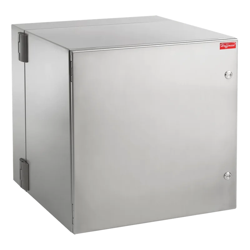 Gabinete Industrial ProTek de Puerta Sólida, Protección NEMA Tipo 4/4X/12, Abatible, Fabricado en Acero Inoxidable SS304, 12 UR, Color Gris Claro HOFFMAN PTHS242424X