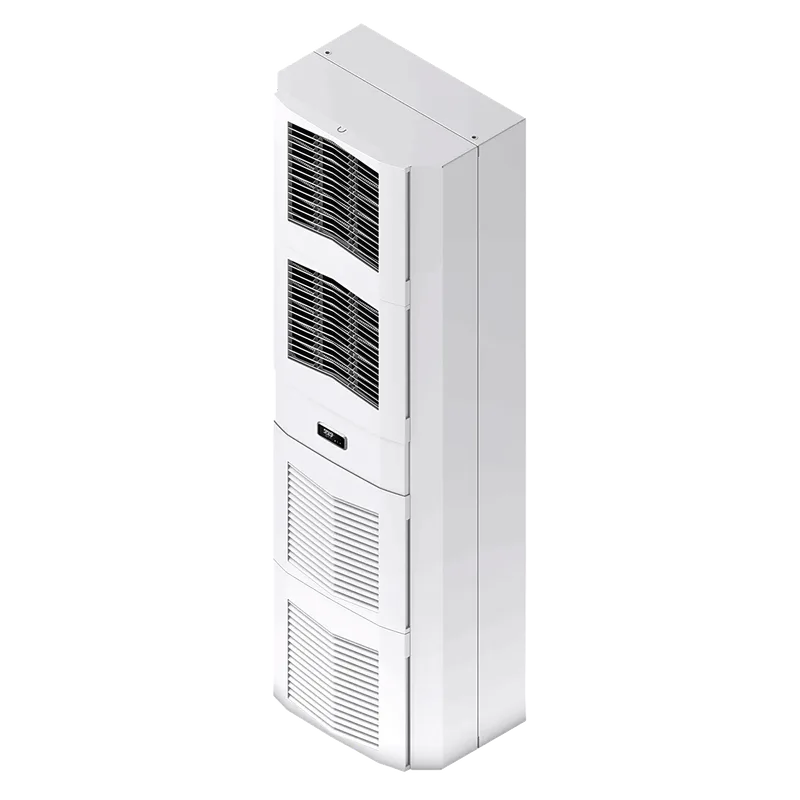 Aire Acondicionado SpectraCool Slim Fit / 2500W (8500 BTU/h) / 460V Trifásico / Montaje Múltiple / Gabinete Acero Gris RAL 7035 HOFFMAN S162546G050