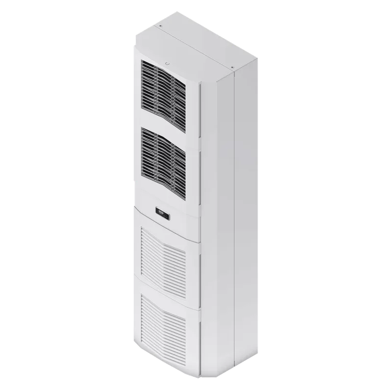Aire Acondicionado SpectraCool Slim Fit / 4000W (13500 BTU/h) / 460V Trifásico / Montaje Múltiple / Gabinete Acero Gris RAL 7035 HOFFMAN S164046G050