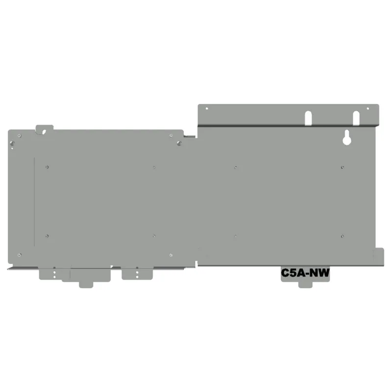Chasis de audio para montar el sistema DVC y su teclado en gabinete CAB-5, incluye micrófono y compartimiento integrados NOTIFIER C5A-M