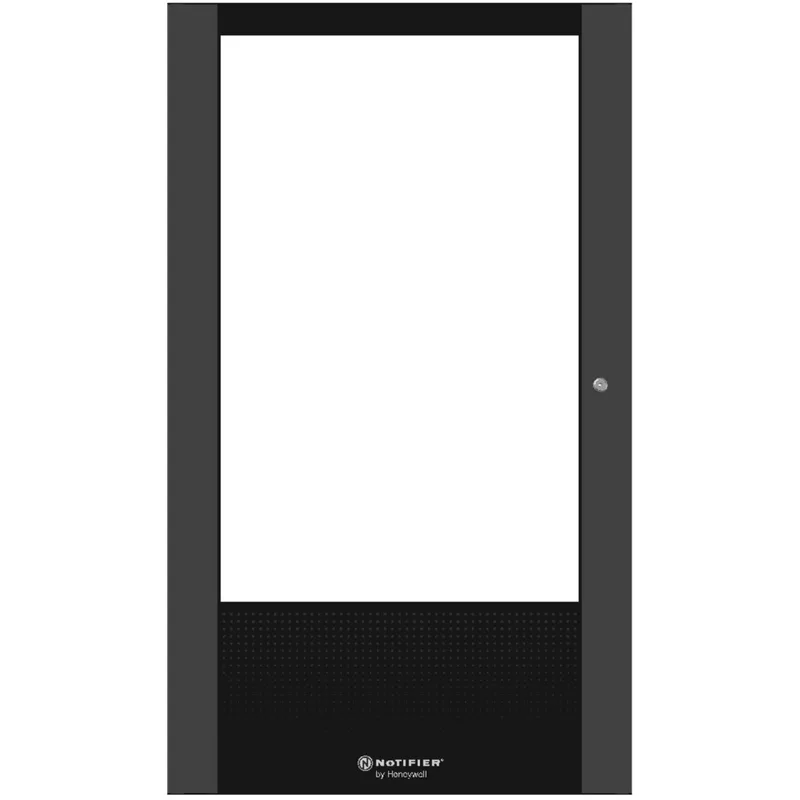 Puerta con ventana para gabinete de tres niveles, acero calibre 16, para gabinetes CAB-5 de paneles contra incendio serie N16 INSPIRE de NOTIFIER DRC5