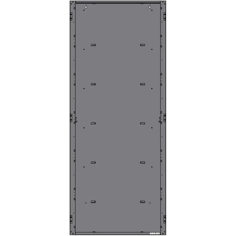 Caja trasera de cinco niveles para gabinete de panel de alarma contra incendio, acero calibre 16, serie CAB-5 NOTIFIER SBB-E5