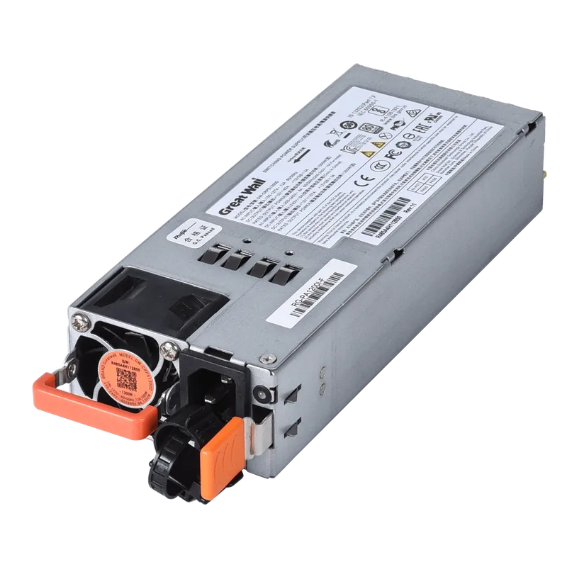 Fuente de Energía Modular, proporciona hasta 1200 Watts para Switches Data Center Ruijie Networks RG-PA1200I-F