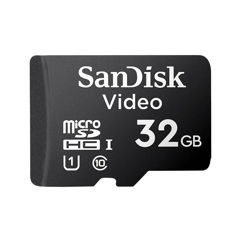 Tarjeta MicroSDXC / 32 GB / Clase 10 / Escritura 50 MB/s / 16 TBW / -25°C a 85°C / Grabación 24/7 SANDISK SDSDQA5A4032GBP