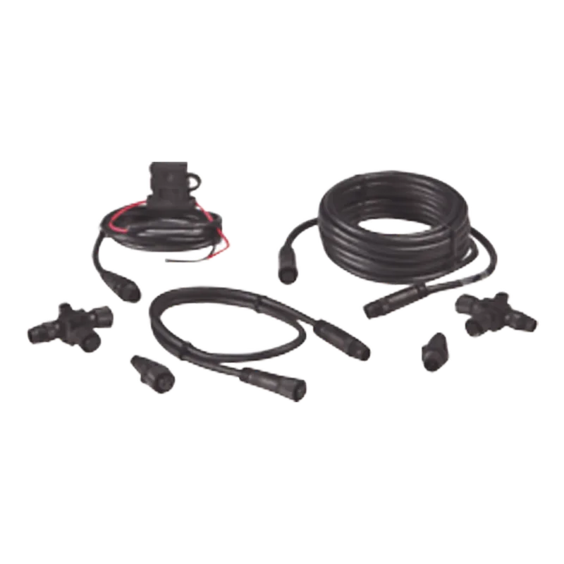 Kit de Conexión NMEA 2000® / Incluye Cables de Extensión 0.61 m y 4.55 m / 2 Conectores T / 2 Terminadores de Red / Cable de Alimentación 0.6 m SIMRAD 000-0124-69