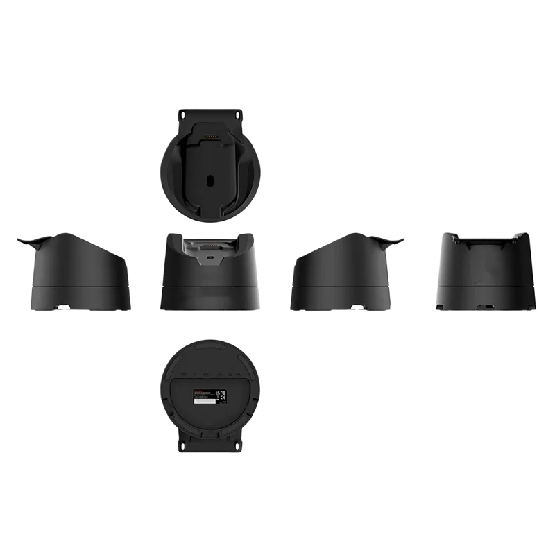 Soporte Giratorio SUNMI para V3 MIX/P3 MIX / Rotación 0°~180° / Entrada 24V 1.4A / Pogo Pin 6 PIN / USB Tipo-A / Ethernet / RJ12 / RS232 / Amplio Rango de Temperatura MIXSTAND