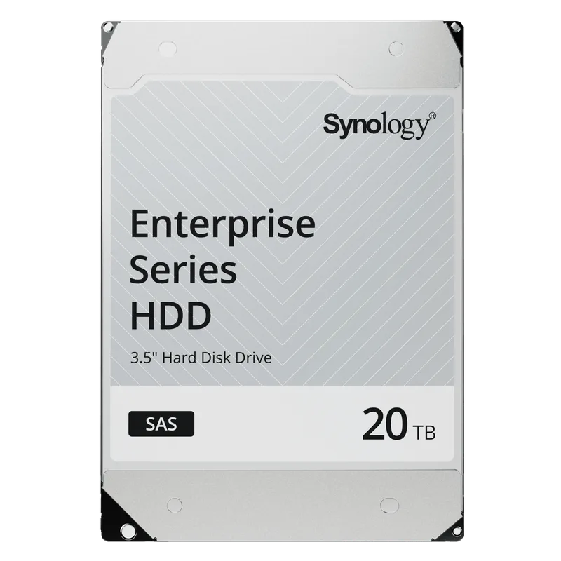 Disco Duro SAS de 3,5" Serie Enterprise HAS5300 | Capacidad de 20TB | Interfaz SAS 12 Gb/s | Velocidad 7200 RPM | Caché 512 MB | MTBF 2.5 Millones de Horas. SYNOLOGY HAS5310-20T