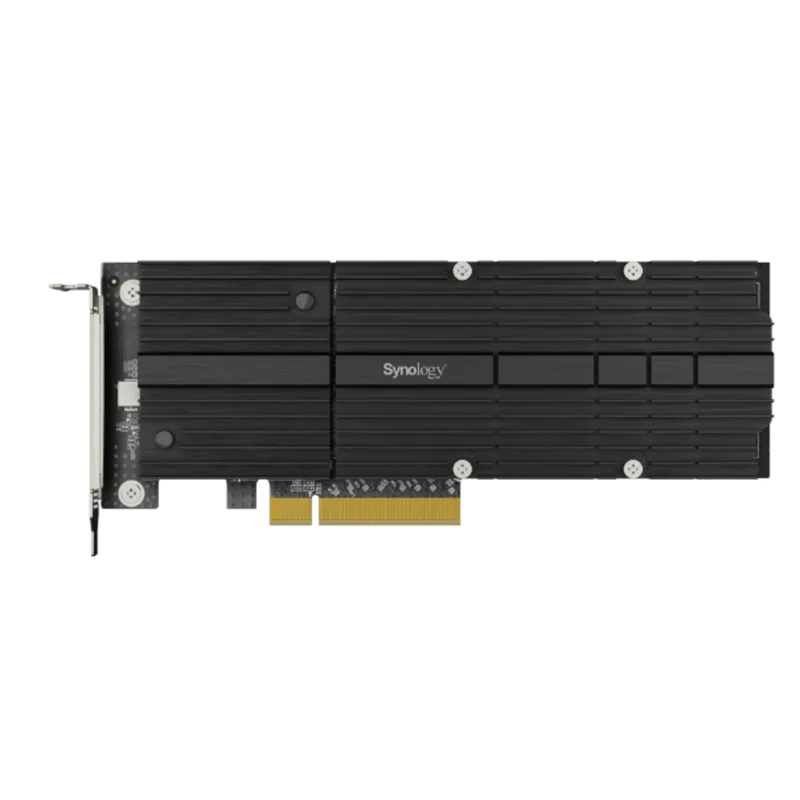 Adaptador SSD M.2 | PCIe 3.0 x8 | NVMe | Compatible con M.2 22110 y 2280 | 2 Ranuras M-Key | Perfil Bajo y Altura Completa | Garantía de 5 Años. SYNOLOGY M2D20