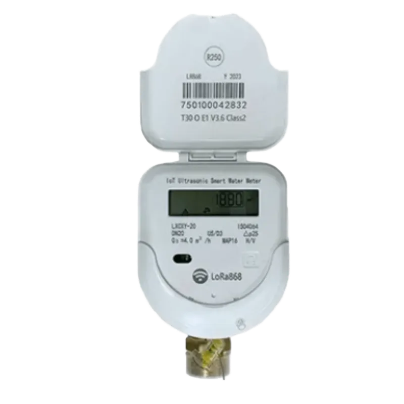 Medidor Ultrasónico de Agua LoRaWAN / 3/4 Pulgada / Smart Metering y Telemetría para BMS / Válvula Integrada / IP68 / Bidireccional / LCD 9 Dígitos TIMEWAVE LXCXY-20