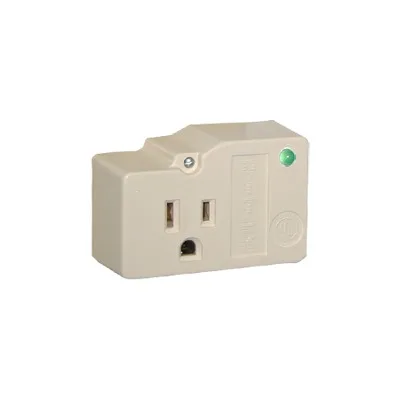 Protector Plug Pared / 120 VCA 15 A / 40,000 A / LED Diagnóstico / Transformadores de Alarma DITEK DTK-1F