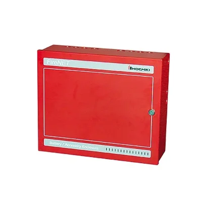 Gabinete para Baterías, Color Rojo (0100-15730) HOCHIKI FN-ACC-R