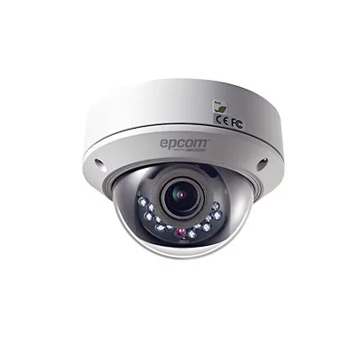 Domo Analógico 1200 TVL / Exterior IP66 / Lente Varifocal 2.8 a 12 mm / IK10 / 30 mts IR EPCOM LD-1200-V