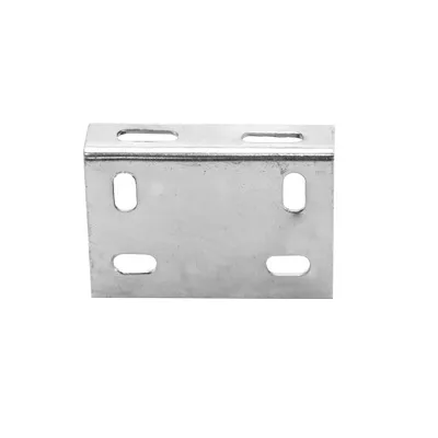 Placa salida a tubo automática para peralte de 66mm y 116mm, con acabado Electro Zinc CHAROFIL MG-51-109EZ