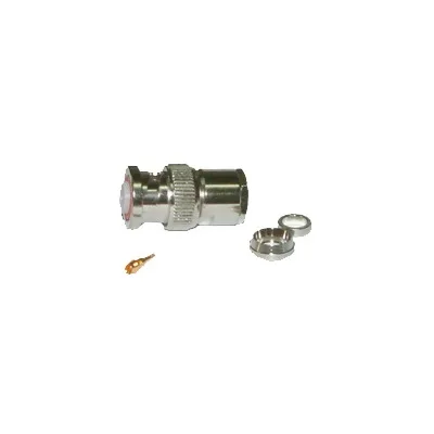 Conector BNC Macho de rosca para cables RG-8/X, LMR-240, LP240 RF INDUSTRIES,LTD RFB-1101-1X