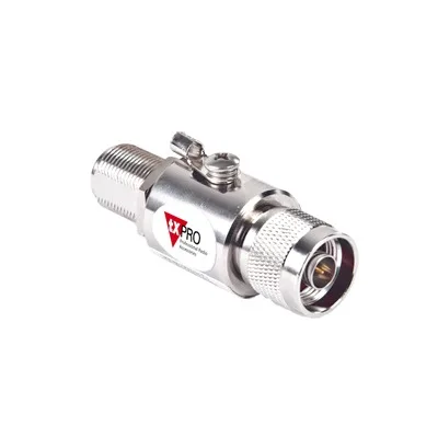 Protector de Línea Coaxial, tipo tubo de gas y paso de C.D., para 0-2.5 GHz, 750W y 0.2 dB de Perdida por Inserción EPCOM POWERLINE TX-2500-L
