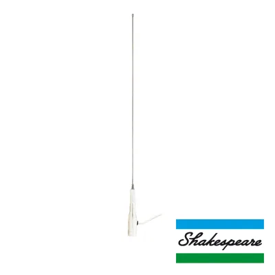 Antena Marina VHF Para Embarcación / Ganancia de 3 dB / Potencia de Entrada de 50 watts / Incluye Cable RG-58 de 4.5 Metros SHAKESPEARE 5244-E