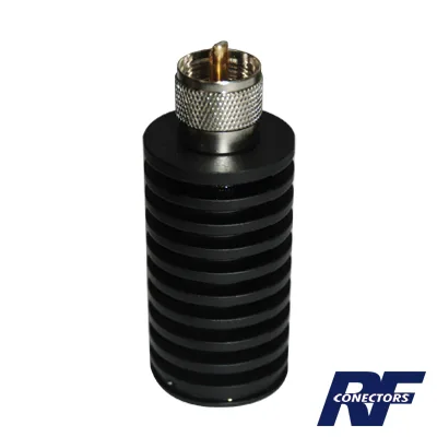 Carga Terminal Fantasma Seca de 50 Ohm, 15 Watt, DC-500 MHz, conector UHF macho (PL-259). PARTS DL30A