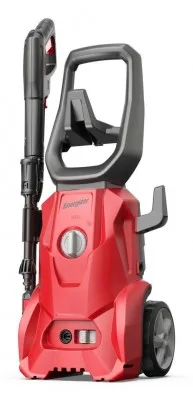 Hidrolavadora eléctrica ENERGIZER EZX1400: Motor de 1400 W - presión de 1500 psi y caudal de 390 L/h Rojo