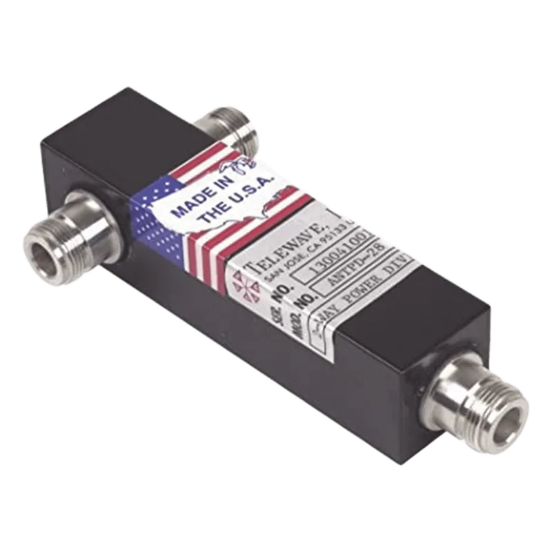 Divisor de Potencia de 2 Vías, 760-920 MHz, 500 W, Conectores N Hembra. TELEWAVE, INC ANTPD-28