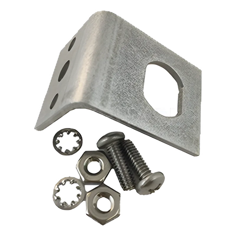 Kit Adaptador Brida a Mamparo / Conector Tipo N / Acero Inoxidable / Para Protectores Coaxiales POLYPHASER BFN