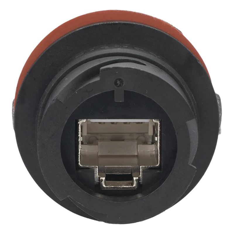 Conector Z-MAX Industrial (Ruggedized), Cat6A, Blindado, Uso Exterior IP66/IP67 SIEMON XG2-Z6AS
