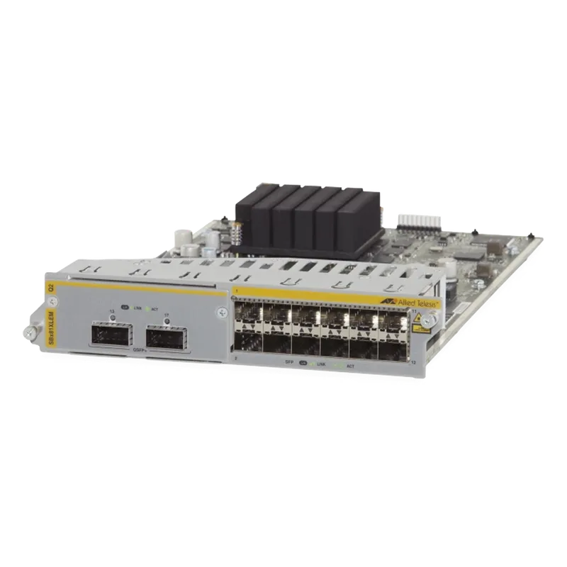 Tarjeta de línea modular 40G con 12 x 100/1000X SFP para Chassis SBx8100 Series ALLIED TELESIS AT-SBX81XLEM