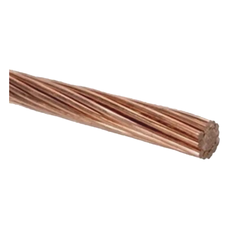 Cable Eléctrico de Cobre Desnudo Semiduro 7 Hilos, Cal. 2/0 AWG, Rollo de 100 m. VIAKON A084/100M