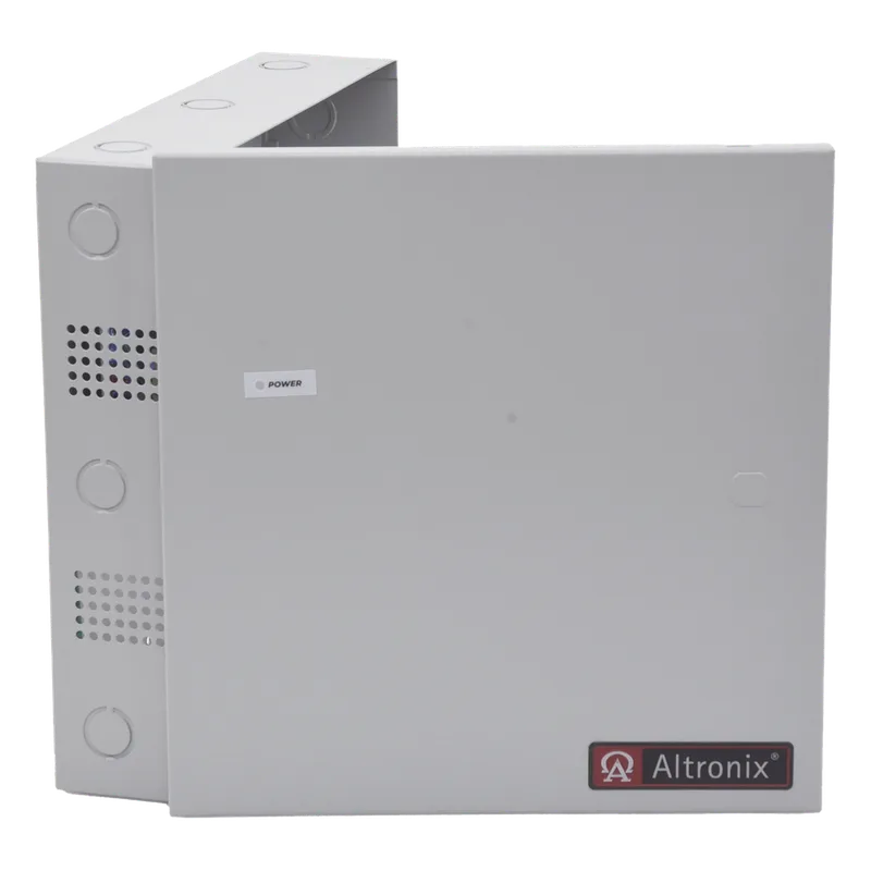 12 o 24 Vcc @ 4 A / fuente de alimentación / 1 salida / capacidad de respaldo / requieren baterías. ALTRONIX SMP5CTX