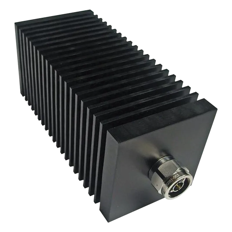 Carga Terminal Fantasma Cuadrada de 50 Ohm, 100 Watt, Conector N Macho. BIRD TECHNOLOGIES 100-ST-MN