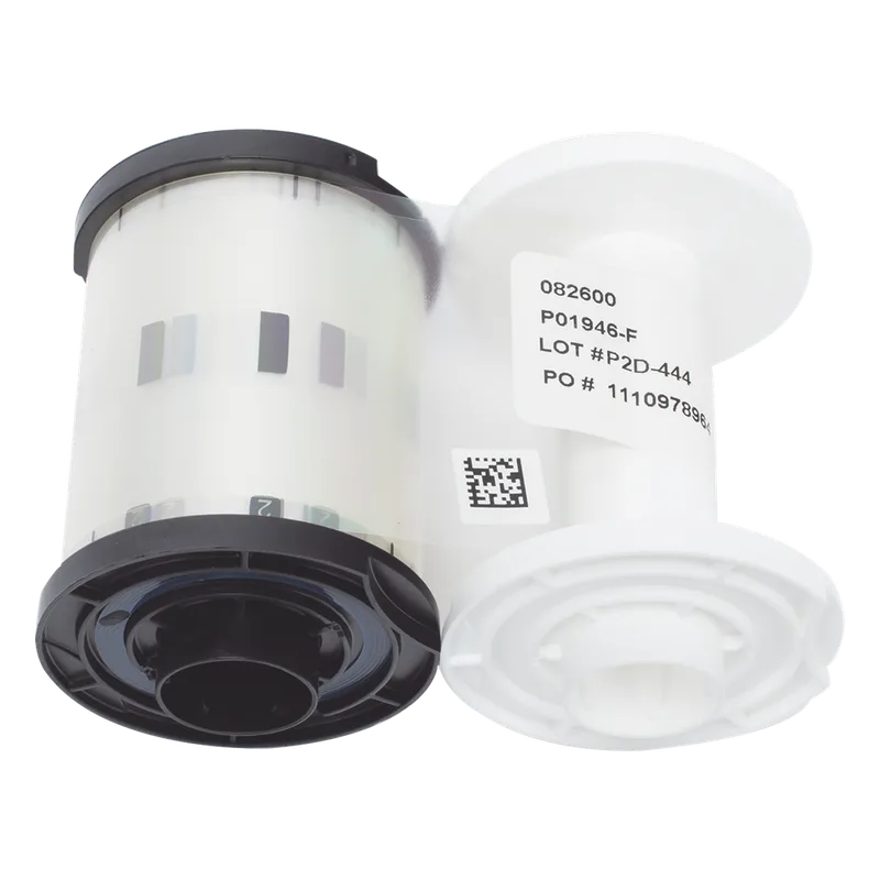Cinta de laminación Transparente 0.6 mil para HDP5000 con laminación /Compatible con DTC4500e, DTC4500, HDP5000, HDP8500/ Capacidad de 250 laminados por un solo lado. HID 82600