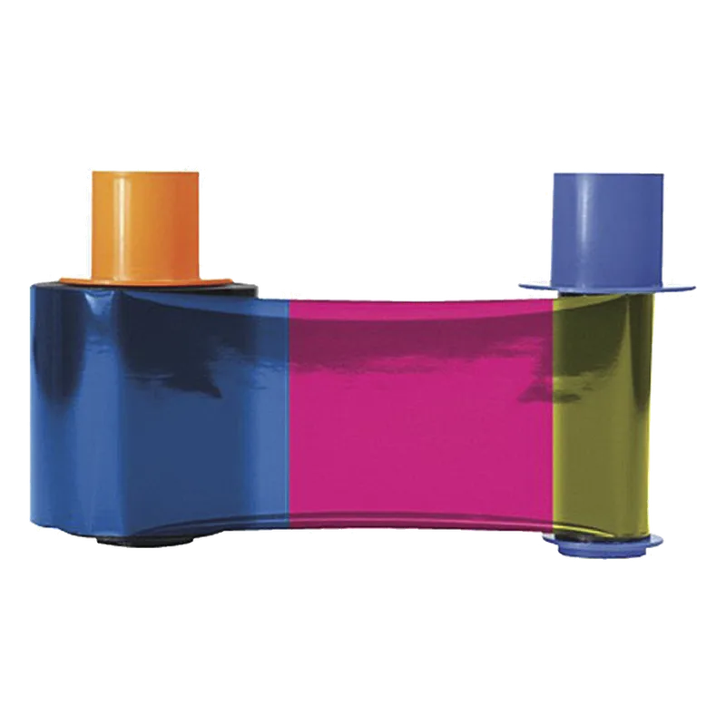 Cartucho ribbon YMCKOK / 200 impresiones / Para DTC4250e, DTC4000 HID 045110