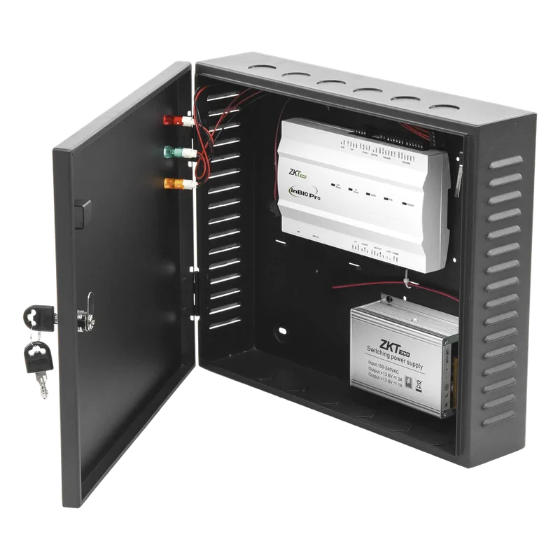 Controlador de Acceso 1 Puerta / 20,000 Huellas 30,000 Tarjetas / TCP/IP / ADMS PUSH / Green Label / ZKBio CVSecurity ZKTECO INBIO160PRO20K
