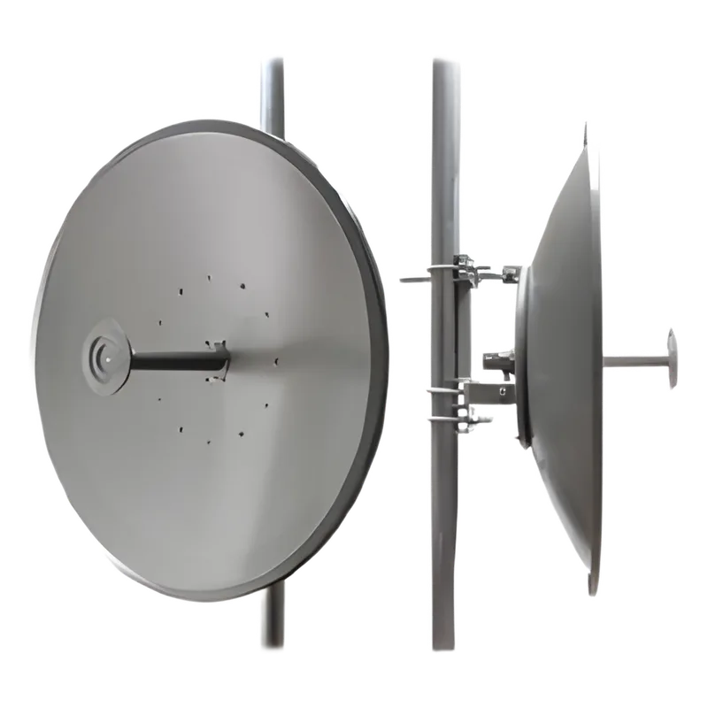 Antena para enlaces Carrier Class Polaridad Sencilla, Frec. 4.9 - 5.9 GHz Ganancia 32 dBi, LAIRD HDDA5W32SP