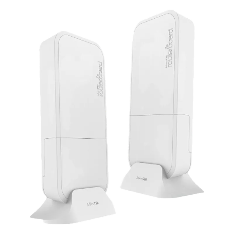 (Wireless Wire) Kit Enlace en 60 GHz PTP, Alcance hasta 100 mts, "Hasta 1Gbps". MIKROTIK RBWAPG-60ADKIT