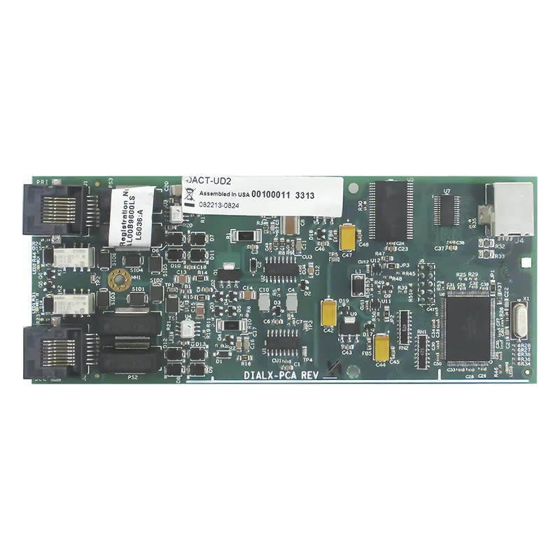 Comunicador digital de alarma vía línea telefónica para panel de incendio, doble línea supervisada FIRE-LITE DACT-UD2