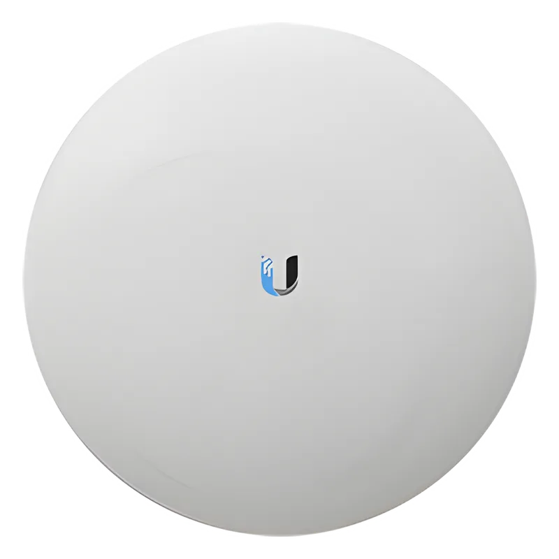 NanoBeam airMAX AC CPE hasta 330 Mbps, 2 GHz (2412 - 2472 MHz) con antena integrada de 13 dBi UBIQUITI NBE-2AC-13