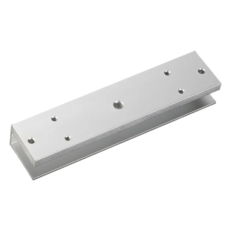 Montaje en U para puerta de vidrio compatible con chapa magnética MAG350S y MAG350NLED ACCESSPRO BU350S