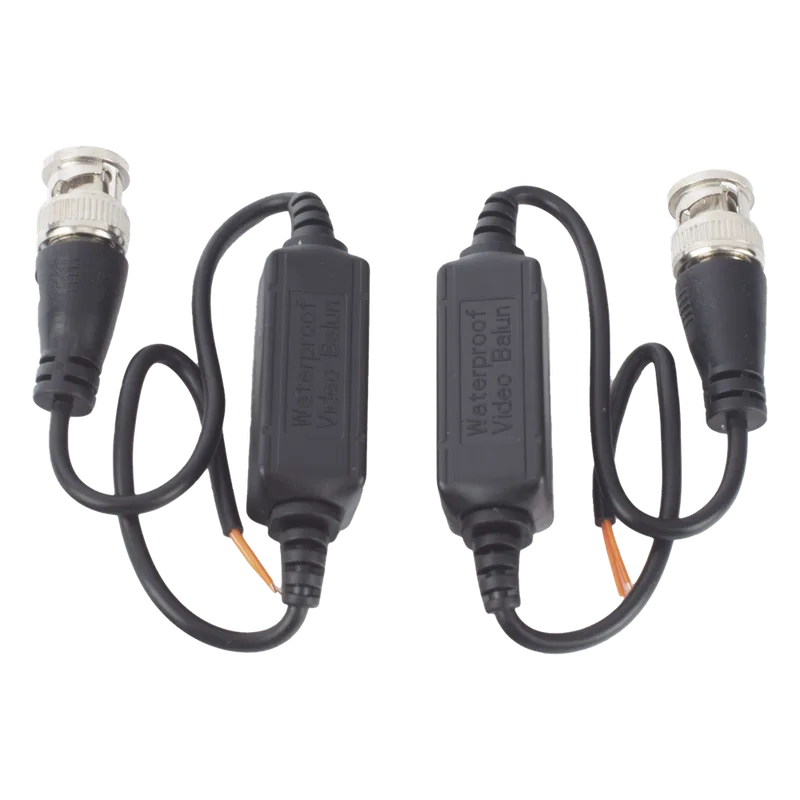 Kit de Transceptores (Baluns) para EXTERIOR TurboHD Hasta 4K HD-TVI / HD-CVI / AHD / CVBS / COAXITRON / AUDIO POR COAXITRON / Menu OSD / CONECTORES 100% COBRE / Con Cable RF Blindado. Distancia de hasta 200 m en 4K. Calidad PREMIUM EPCOM TITANIUM TT-101-F-TURBO-EXT