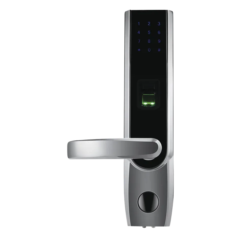 Cerradura autónoma izquierda bluetooth de huella digital, tarjeta de proximidad y contraseña / APP ZKSmarKey ZKTECO TL400BL
