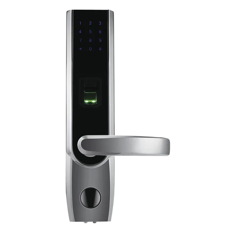 Cerradura autónoma derecha bluetooth de huella digital, tarjeta de proximidad y contraseña / APP ZK Smart Key ZKTECO TL-400BR