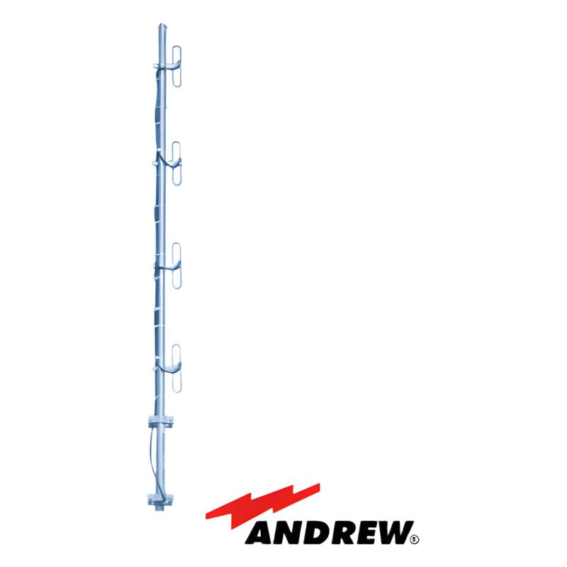 Antena base de 4 dipolos, rango de frecuencia 450 - 470 MHz, alta ganancia ANDREW / COMMSCOPE DB411-B