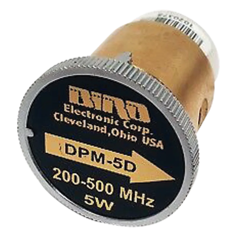 Elemento DPM de 200-500 MHz en Sensor 5010 / 5014, con potencia de Salida de 125 mW-5 W. BIRD TECHNOLOGIES DPM-5D