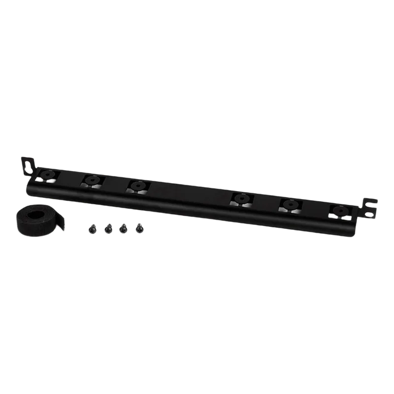 Barra para Aliviar Tensión o Peso Atrás de Patch Panel, Para Administración de 72 Cables, Color Negro PANDUIT SRBM19BLY